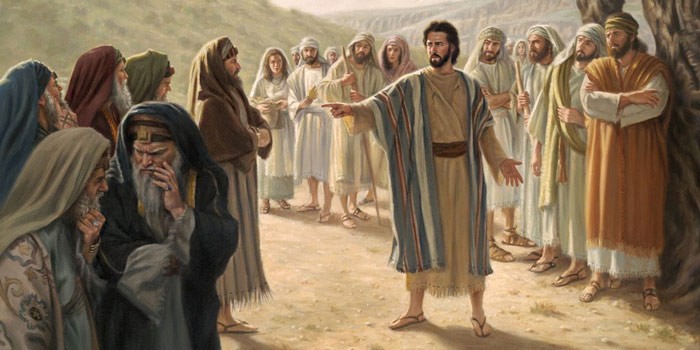 Иисус обличает фарисеев