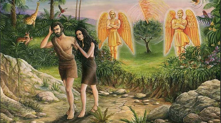 Адам и Ева (Голгофский крест)